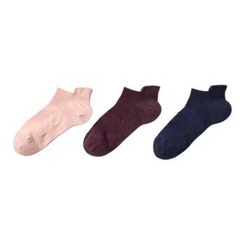 UNIQLO Ankle Socks Women's 3 Pack Pink