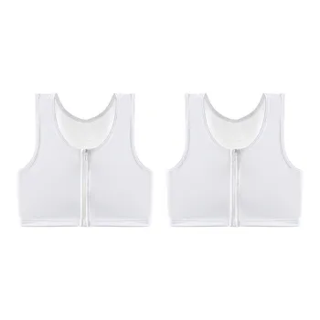 MADALLO Bra Women's 2 Pack White