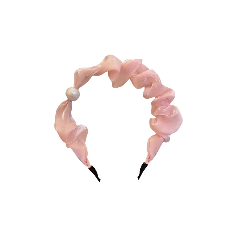 DAISY BEAUTY Silk Chiffon Headbands Women's-4
