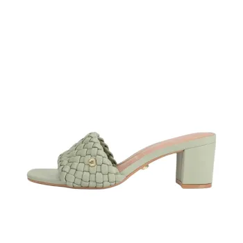 Kurt Geiger London Slide Slippers 5.5cm Women's Green