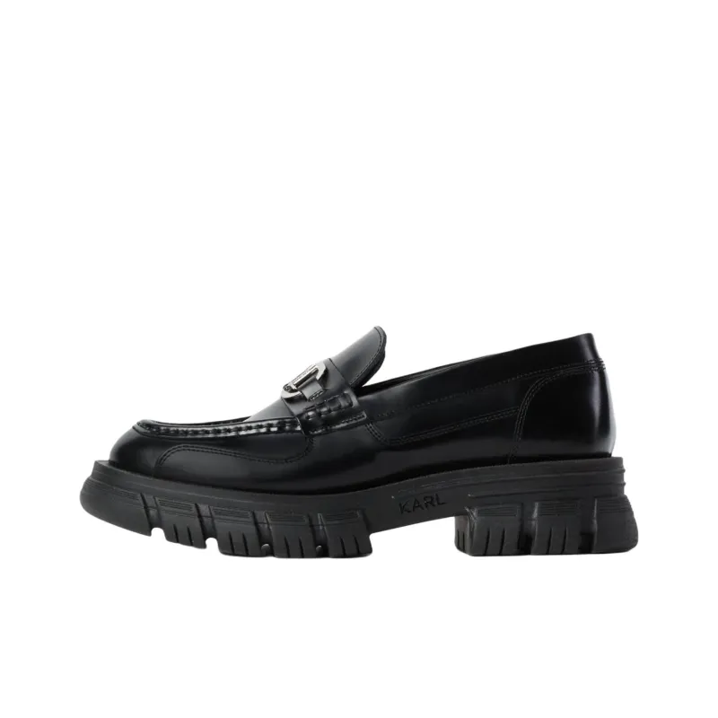 KARL LAGERFELD PRECINCT KL BIT Loafers 5cm Women's Black-0