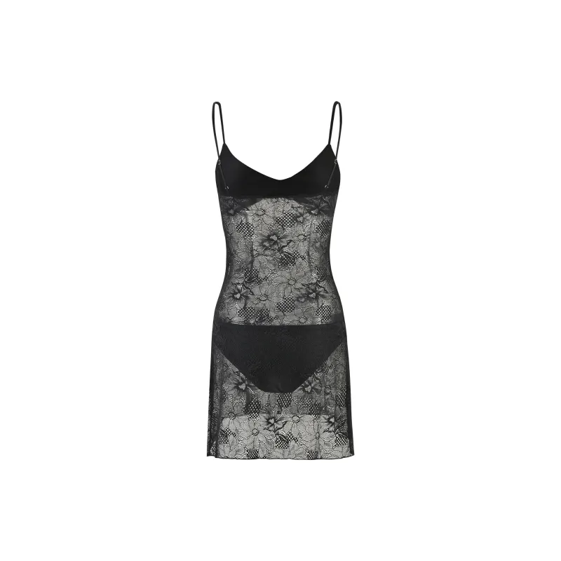 Tiger Mist SASKIA DRESS Slip Dresses Women's BLACK/Black-1