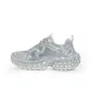 White Scrub Gray Blue