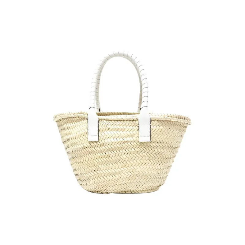 Chloe Calfskin Shoulder Bag Crossbody Bag Handbag Women's White-3