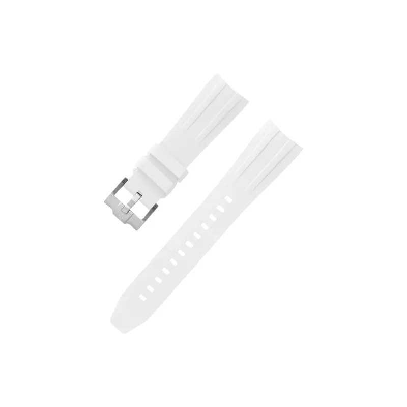 VAGENARI Rubber Strap Compatibility For Rolex Explorer Watch Band 326934.326933.336934.336933. Unisex-1