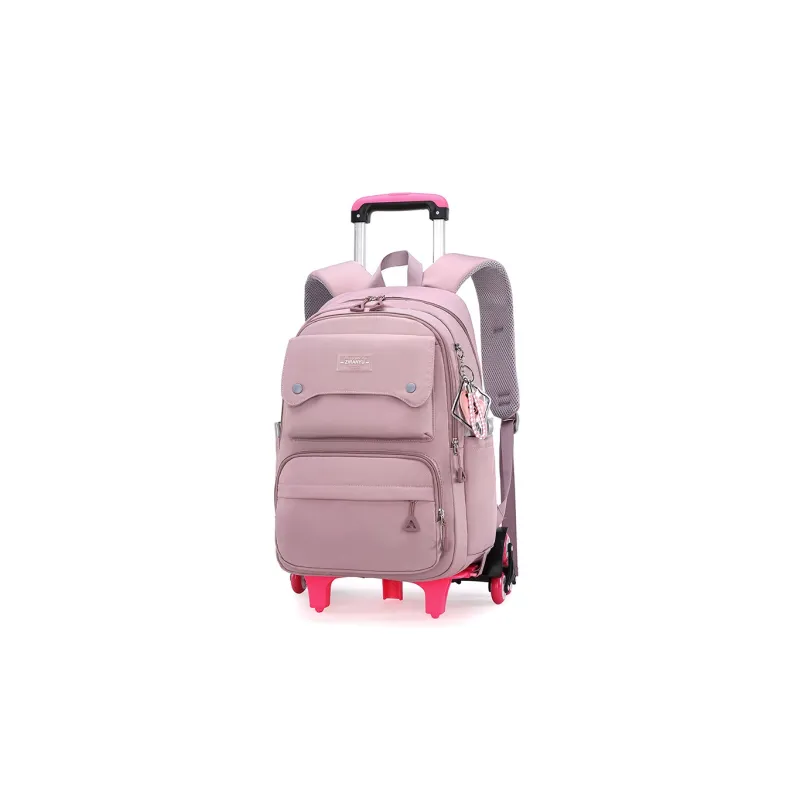 Natural Fish Nylon Backpack Regular Pink Purple Blue Gray Black-4