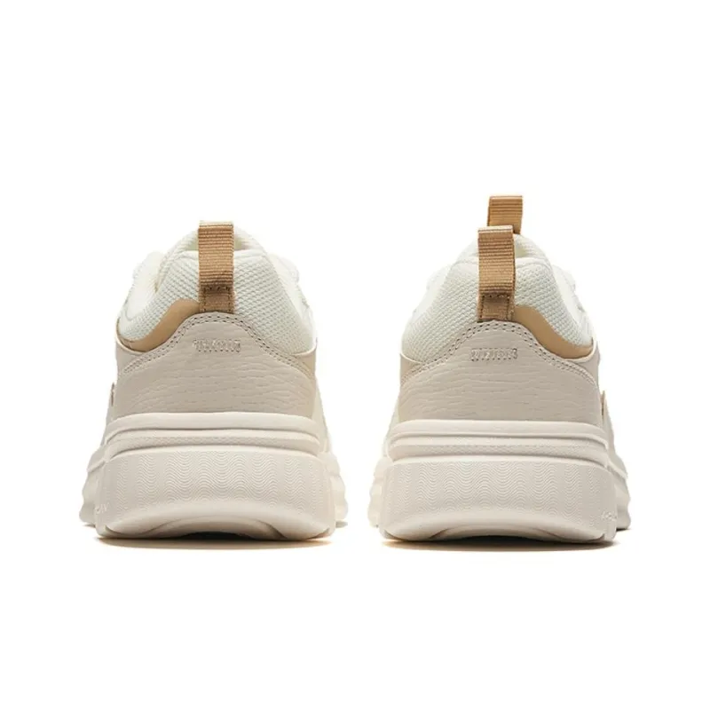 Anta Life Collection Cushioned Slip-Resistant Low-Top Casual Shoes Women's Beige-3