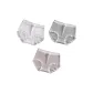 3 Pack (White+Gray Green+Nude Pink)