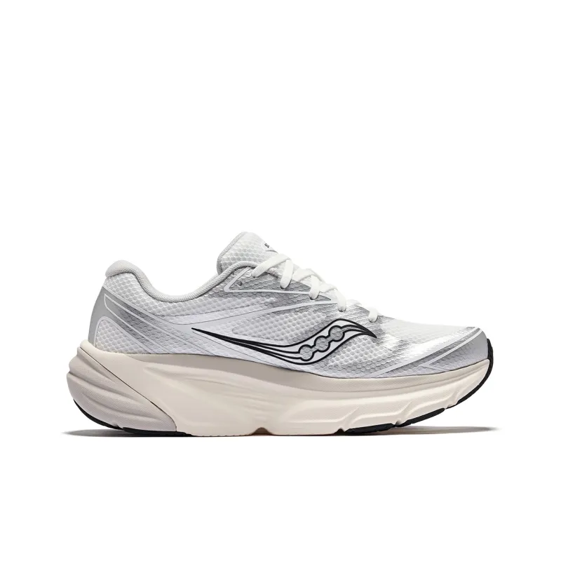 Saucony GUARD AMR Coverage Low Top Running Shoes Unisex White Silver Black-1