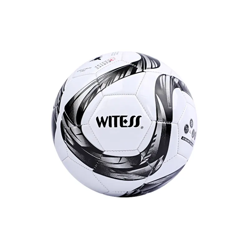 WITESS No. 3/4/5 Training Soccer PVC Machine Stitched Soccer Ball Unisex-2