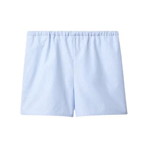 GUCCI Casual Shorts Women's Light Blue