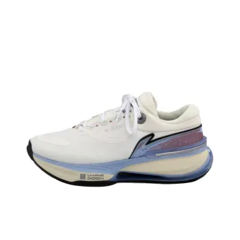 LiNing Exceed 8 Supportive And Elastic Low Top Casual Shoes Men's White Blue