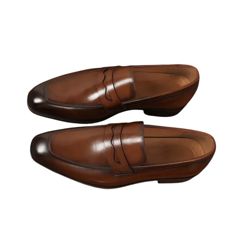 Help Dress Shoes Men Low Top Black-11