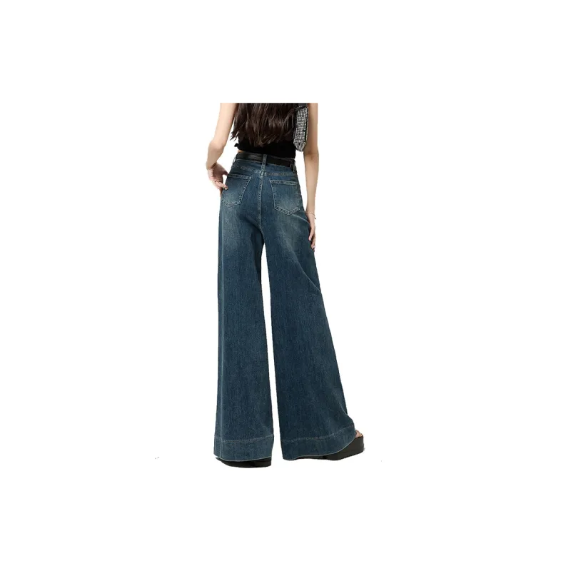 Concubine Zhu Jeans Women's Vintage Blue-1
