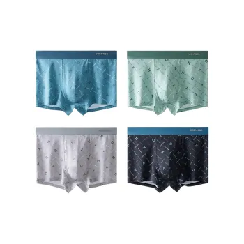 H-YXIANG Underpants Men's 4 Pack
