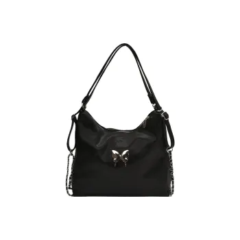 Cool PU Shoulder Bag Crossbody Bag Backpack Women's Black/Pink/Silver/Ecru