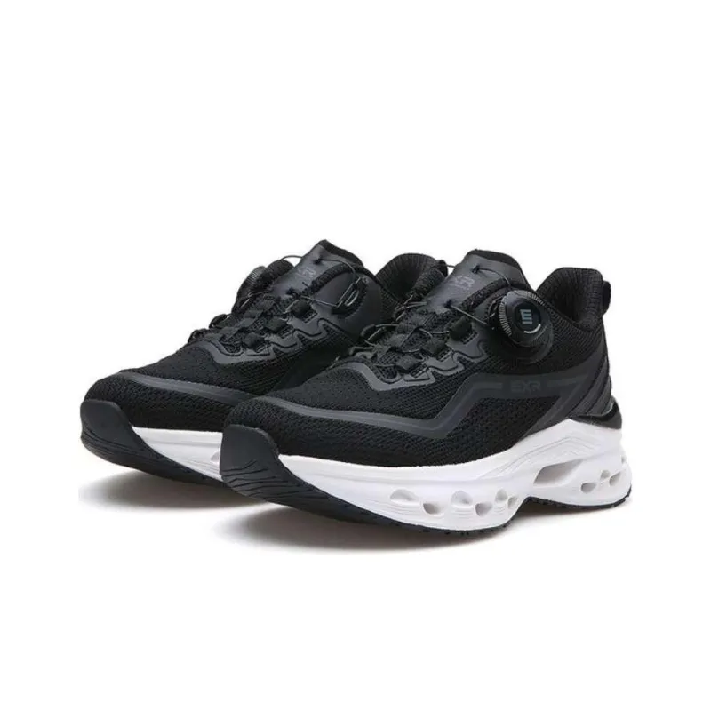 EXR Anti Slip And Wear Resistant Breathable Low Top Running Shoes Unisex Black-1