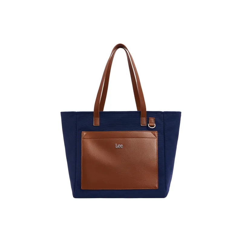 Lee Fabric Shoulder Bag Women's Dark Blue-2