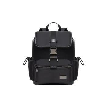 Cuneiform Microfiber Convertible Backpack Regular Unisex Black