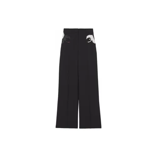 Burberry Suit Trousers Women's Black