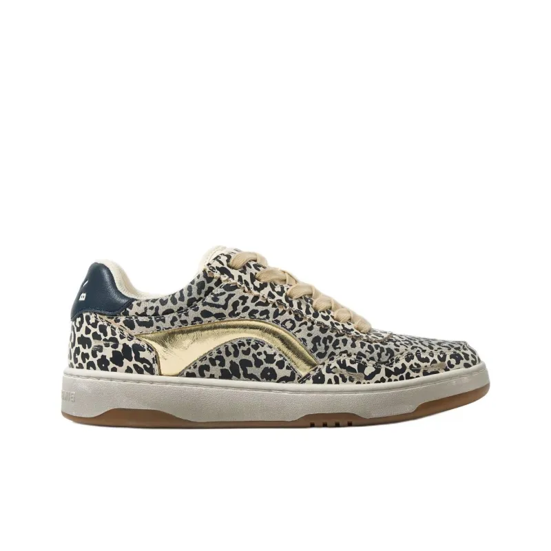 BIMBA Y LOLA Cupsole Low-Top Skateboard Shoes Women's Beige-1