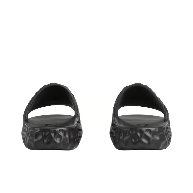 GUCCI Slide Sandal Interlocking G Black Water Ripples-3