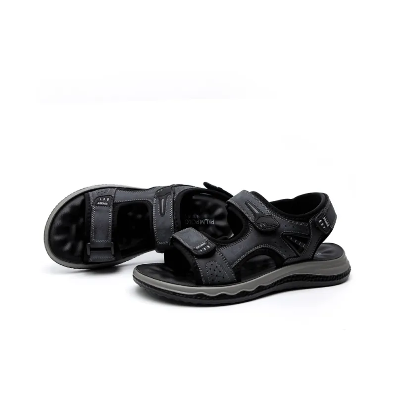 Paladin Beach Sandals Men Gray/Khaki-3