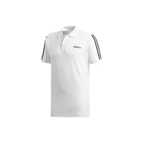 Adidas Polo Shirts Men White