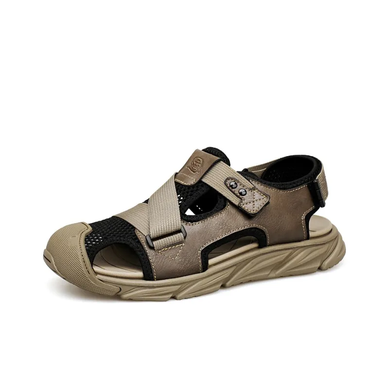 LAORENTOU River Trekking Shoes Men Khaki-4