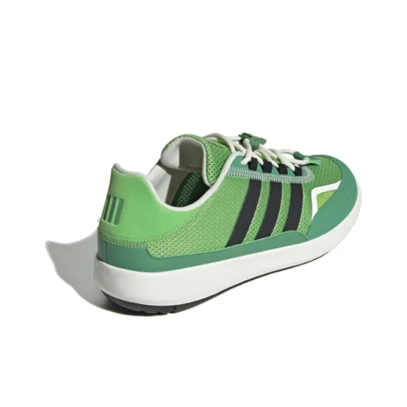 Adidas ROAMBOAT Anti Slip Wear Resistant Low Top Running Shoes Unisex Green Black-2
