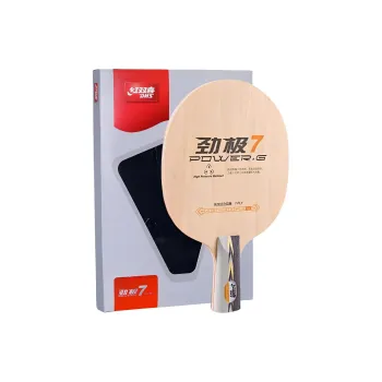 DHS Jingji 9 Table Tennis Blades Pure Wood Head Heavy, Handle Light, Blade Quick Attack Suitable Entry Level, Adults