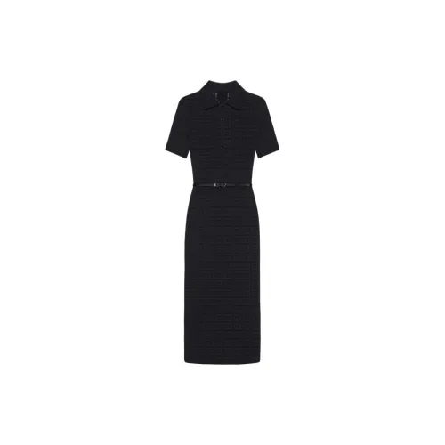 GIVENCHY FW24 Short Sleeved Dress Women's Black