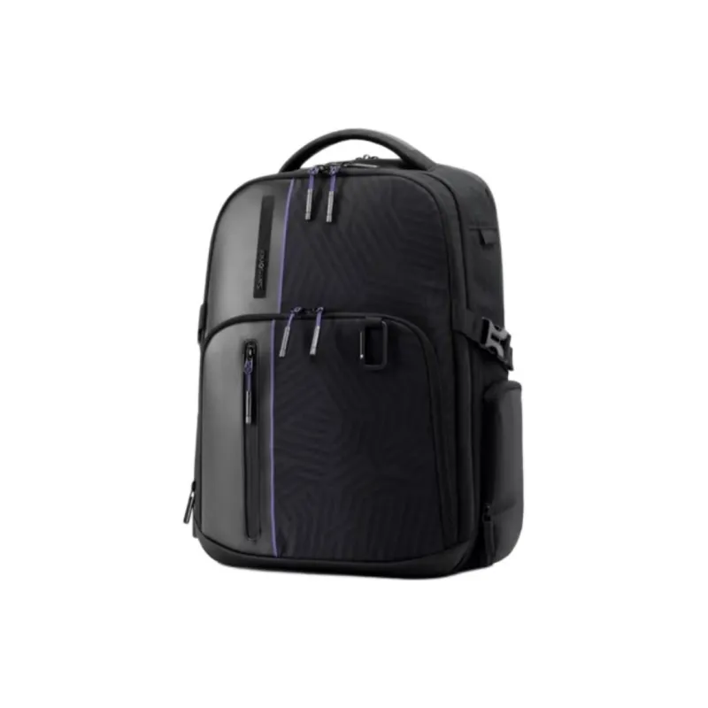 SAMSONITE Fabric Backpack Medium Size Unisex Purple-1