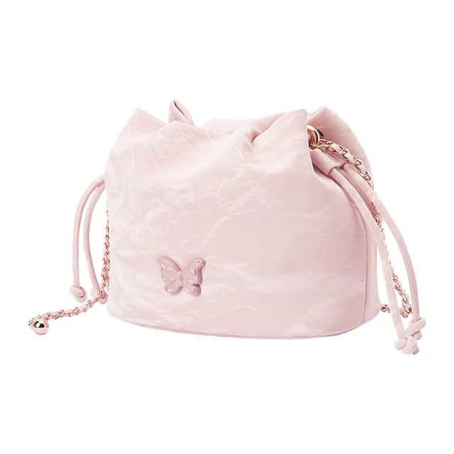 SEM/R PU Chain Bag Bucket Bag Shoulder Bag Crossbody Bag Regular Women's Milk White 10501/Dreamy Pink 60302/Black 90001-4