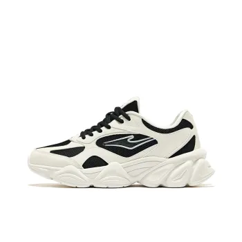 Erke Sunrise 2 Durable Breathable Low Top Casual Shoes Women's Microcrystal White/Jet Black