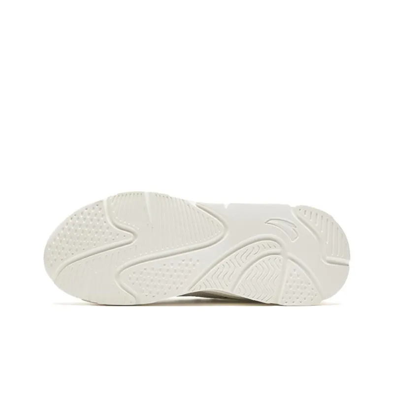 Anta Life Collection Cushioned Slip-Resistant Low-Top Casual Shoes Women's Ecru-4