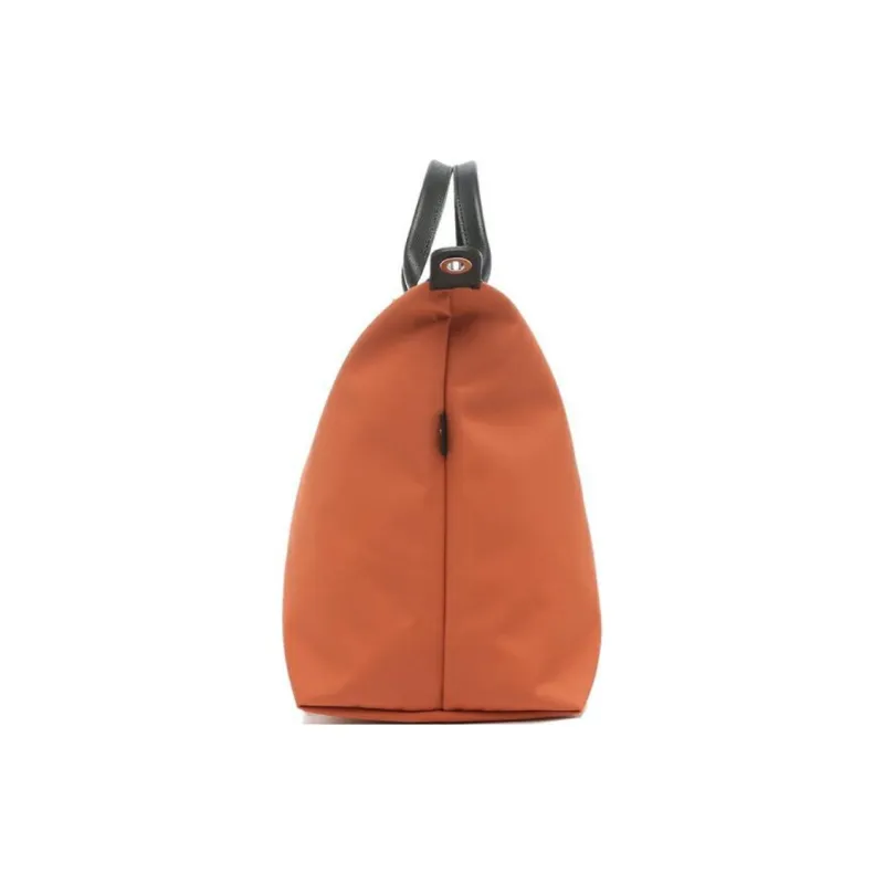 LONGCHAMP Le Pliage Polyamide Canvas Bag, Shoulder Bag, Crossbody Bag, Handbag Tubas Women's Ochre-1
