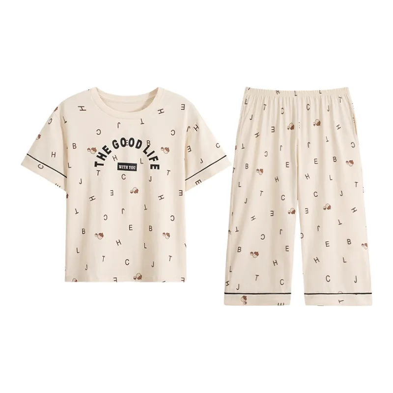 William Pajama Set Women's Apricot-0