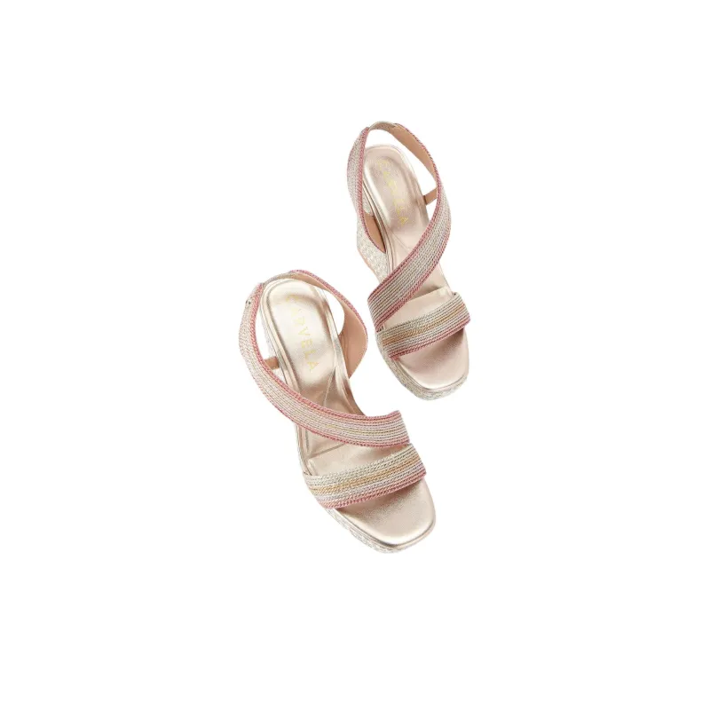 Kurt Geiger London Gala Strap Sandals 11cm Women's Light Pink-2