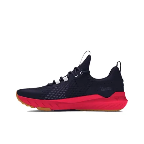 Under Armour Project Rock BSR 4 Training Shoes Men Low-Top Blue/Red