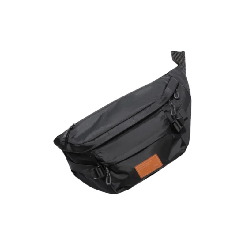 LiNing Sports Life Collection Polyester Shoulder Bag, Crossbody Bag, Sling Bag, Fanny Pack Regular Unisex Black-2