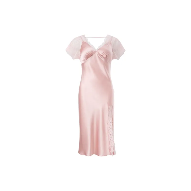 Silk Boundary Nightgown Women's-4