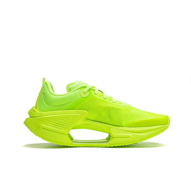 LiNing Shadow 3 ESSENTIAL Cushioning Support Rebound Low Top Running Shoes Men's Neon Green-1