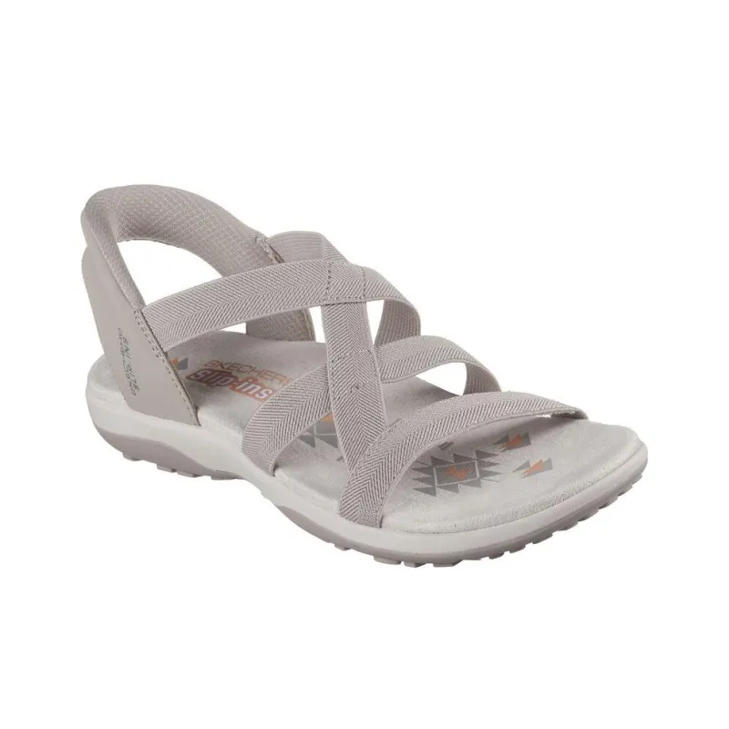 Skechers Slip Ins Beach Sandals Women's Taupe-2