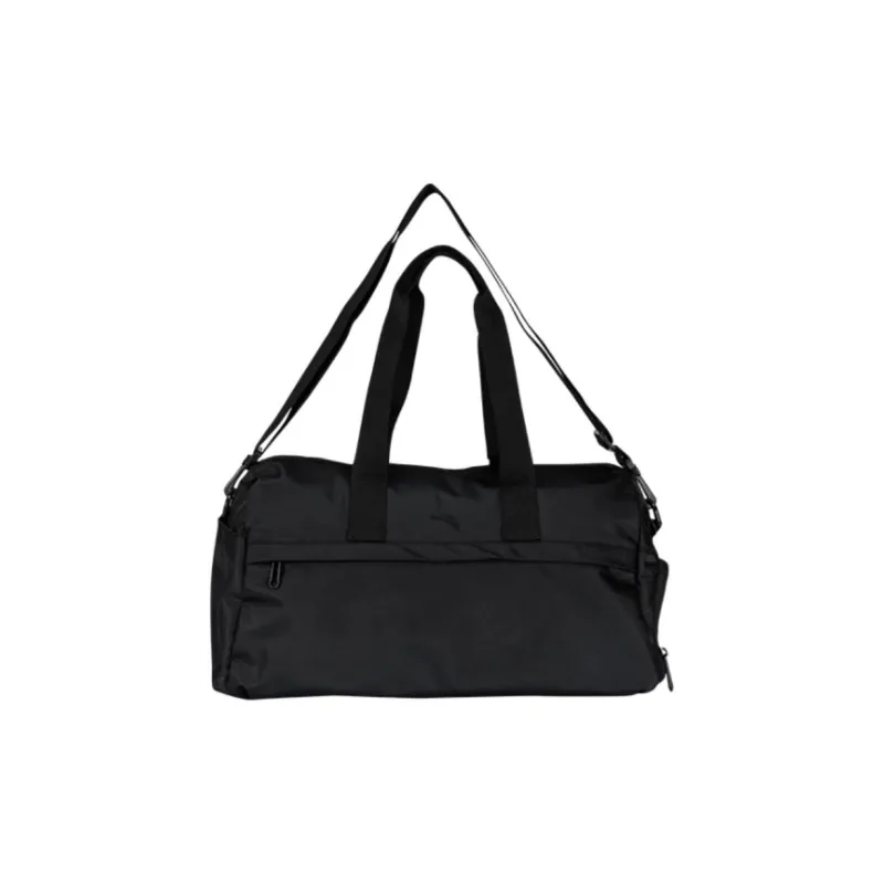Anta Fabric Portable One Shoulder Backpack, Travel Bag Regular Unisex Basic Black-0