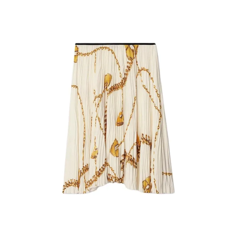 Burberry Shield Hardware Jersey Skirt-1