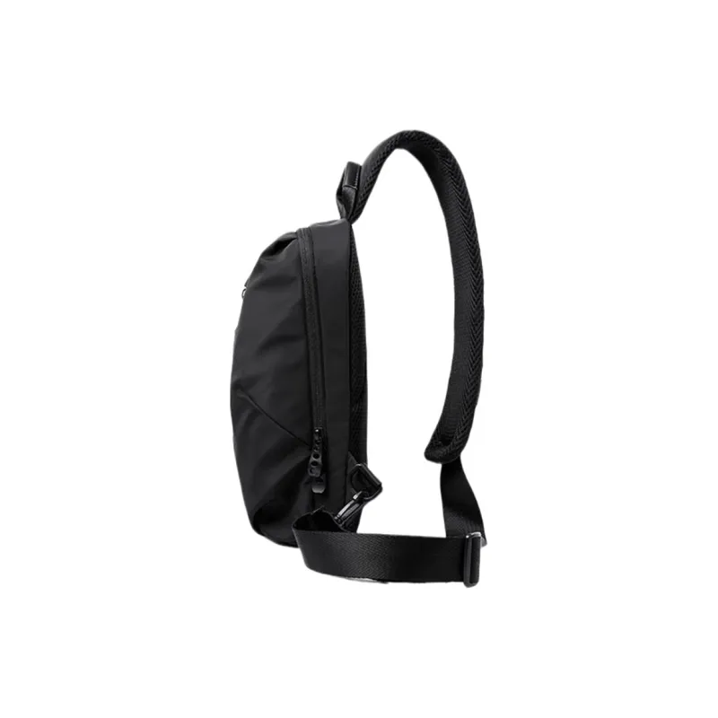 PULUWIRR Oxford Sling Bag, Shoulder Bag, Crossbody Bag Unisex Black-4