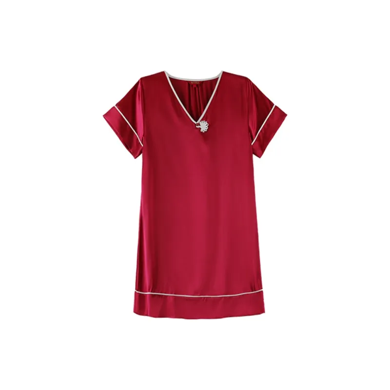 Silk Boundary Nightgown Women's-1