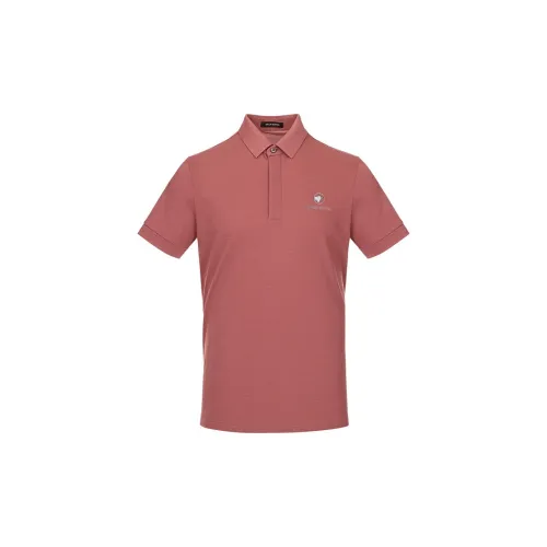 BRAUN BUFFEL Polo Shirts Men Pink