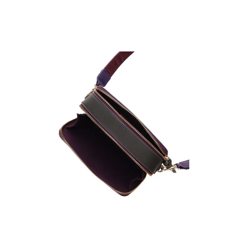 SAMANTHA THAVASA HUNTER×HUNTER Encounter Collaboration Synthetic Leather Crossbody Bag Shoulder Bag Women's Black-4
